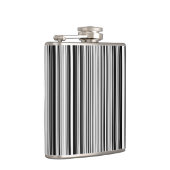 白黒ライン フラスク (右)