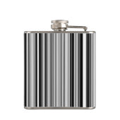 白黒ライン フラスク (裏面)