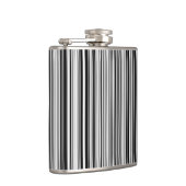 白黒ライン フラスク (右)