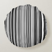 白黒ライン ラウンドクッション (裏面)