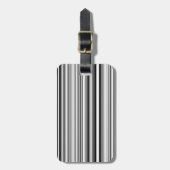 白黒ライン ラゲッジタグ (正面縦)