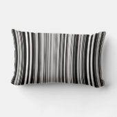 白黒ライン ランバークッション (裏面)