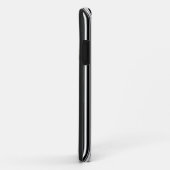 白黒ライン Case-Mate iPhoneケース (裏面/右)