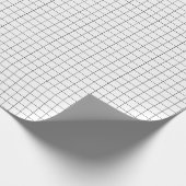 白黒ラッピングギフト紙転が ラッピングペーパー (角)