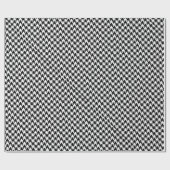 白黒ラッピング千鳥格子の紙 ラッピングペーパー (フラット)
