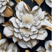 白黒ラッピング紙フラットシートセット3 ラッピングペーパーシート