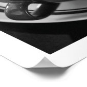 白黒ラテ ポスター (角)