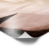 白黒ラヌンキュラス花セピアフローラ フォトプリント            (角)