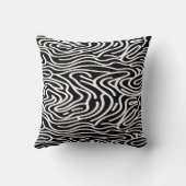 白黒ラビリンス クッション (裏面)