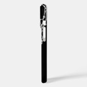 白黒ラブバスケットボール Case-Mate iPhoneケース (裏面 / 左)