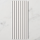 白黒ラブレターのメ結婚ニュー メニュー (裏面)