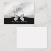 白黒ラマダンカレム ノートカード (正面/裏面)