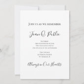 白黒ランが生命の幹お祝いに 招待状 (裏面)