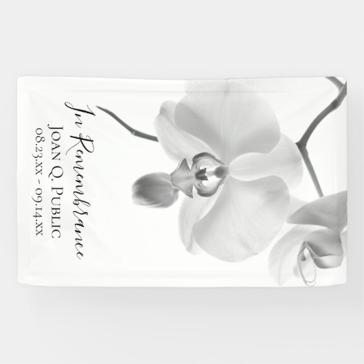 白黒ランが生命の幹お祝いに 横断幕 (横)