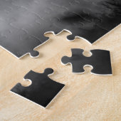 白黒ランニングズホースフリーダム ジグソーパズル (側面)