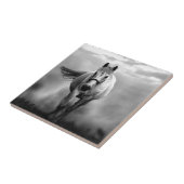 白黒ランニングズホースフリーダム タイル (側面)