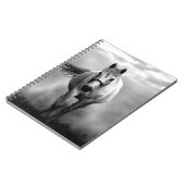 白黒ランニングズホースフリーダム ノートブック (左側)