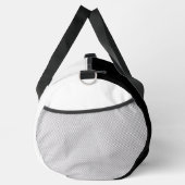 白黒ラージダッフェルバッグ印刷ダッフェルバッグ ダッフルバッグ (右)