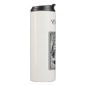 白黒リトルレッド乗馬フードバスケットウルフ タンブラー (回転左)