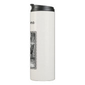 白黒リトルレッド乗馬フードバスケットウルフ タンブラー (回転右)