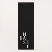 白黒リバーシブルナマステ ヨガマット (裏面)