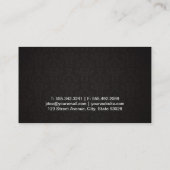 白黒リボン 名刺 (裏面)