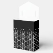 白黒リンク楕円パター感謝していンユギフトボックス フェイバーボックス (オープン)