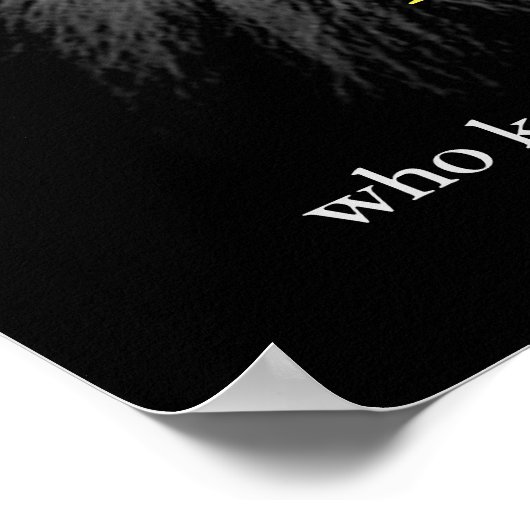 白黒リーダーシップやる気を起こさせる引用文ライオン ポスター (角)