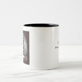 白黒レオ ツートーンマグカップ (中央)