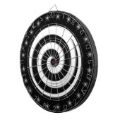 白黒レギュレーション ダーツボード (正面右)