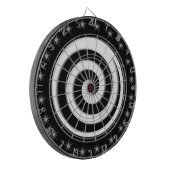 白黒レギュレーション ダーツボード (正面左)