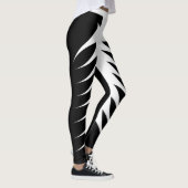 白黒レギンス レギンス (右)