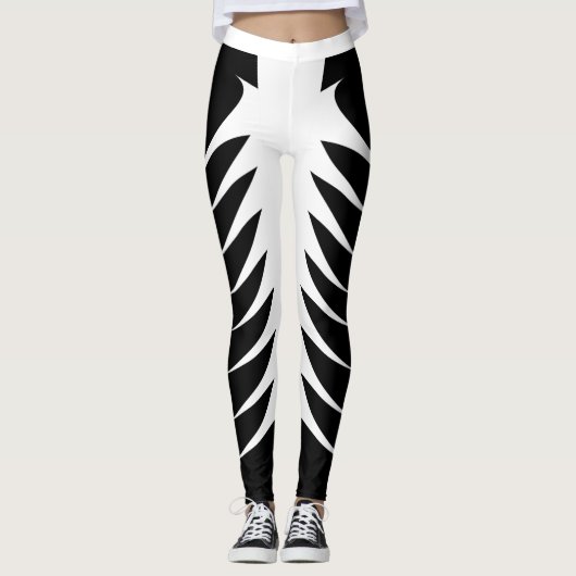 白黒レギンス レギンス (正面)