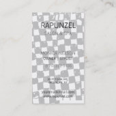 白黒レジ係の抽象芸術 名刺 (裏面)