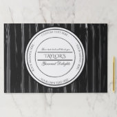 白黒レストラパーソナライズされたン ペーパーパッド (インサイチュ)