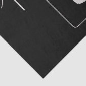 白黒レッドローゼローズバッドアールヌーボーフローラ 薄葉紙 (詳細)