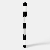 白黒レトロチェック Case-Mate iPhoneケース (裏面 / 右)