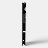 白黒レトロデイジー#1 #decor #art Case-Mate iPhoneケース (裏面 / 右)