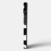 白黒レトロデイジー#1 #decor #art Case-Mate iPhoneケース (裏面 / 左)