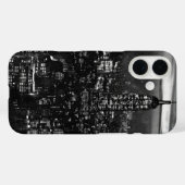 白黒レトロニューヨーク Case-Mate iPhoneケース (裏面 (横))