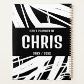 白黒レトロ個人事業 プランナー手帳 (裏面)