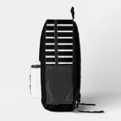 白黒レムルズバックパーソナライズされたパックバッグ プリントバックパック (右)