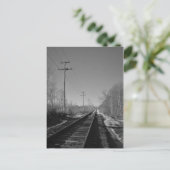 白黒レール ポストカード (スタンド正面)