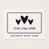 白黒ロゴありがとうショッピング (正面)