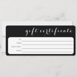 白黒ロゴ会社ギフト券