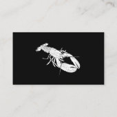 白黒ロブスターグラフィック店 名刺 (裏面)