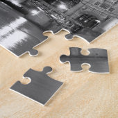 白黒ロンドンタワーブリッジ ジグソーパズル (側面)