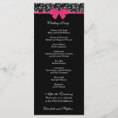 白黒ローズピンクボウ プログラム (裏面)