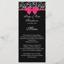 白黒ローズピンクボウ メニュー