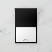 白黒ローズフローラ結婚ズ サンキューカード (内部)